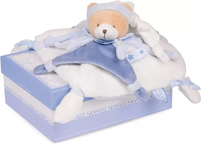 Schmusetuch Cartoon blau Baby ideal zum Kuscheln NEU OVP