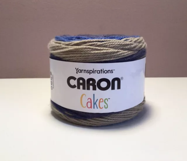 Caron Cakes Self Striping Yarn 383 yd/350 m 7.1 oz/200 g (BlackBerry Mousse)