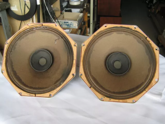 Vintage Phillips/Norelco AD3800SM alnico 8" 8 ohm speakers Vintage Phillips/Norelco AD3800SM alnico 8" 8 ohm speakers