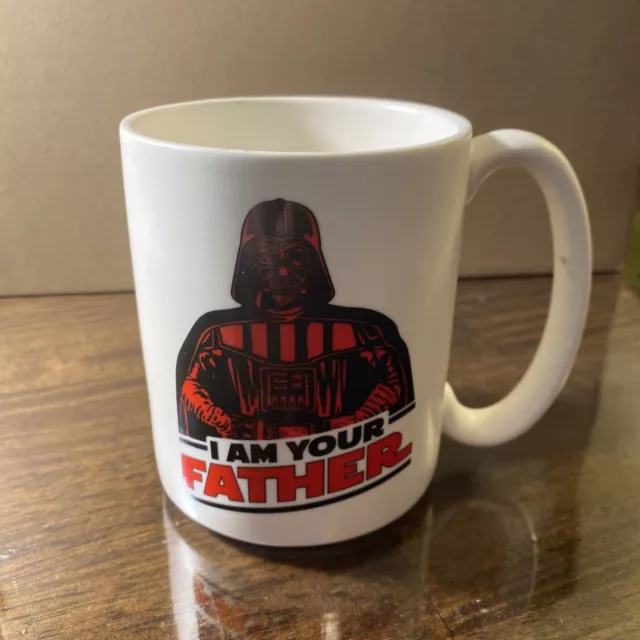 Hallmark Star Wars Lucasfilm Darth Vader I Am Your Father Coffee Mug 2013 White