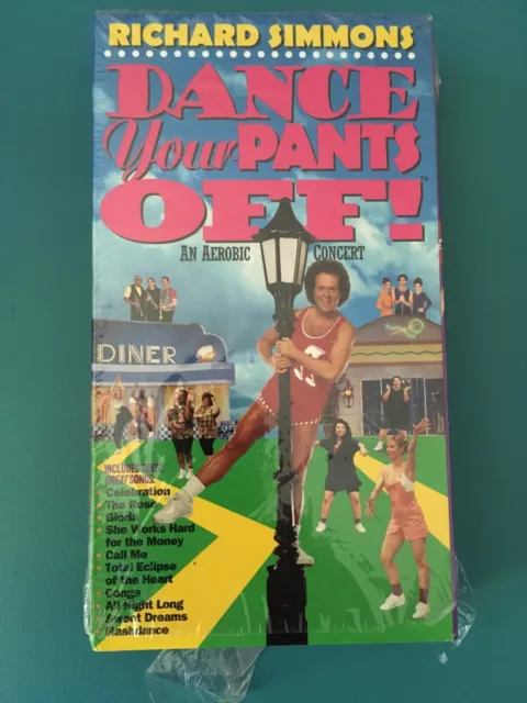 DANCE YOUR PANTS Off! (Richard Simmons) VHS - aerobic workout $6.99 ...