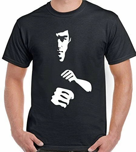 T-shirt da uomo silhouette arti marziali Enter The Dragon MMA UFC