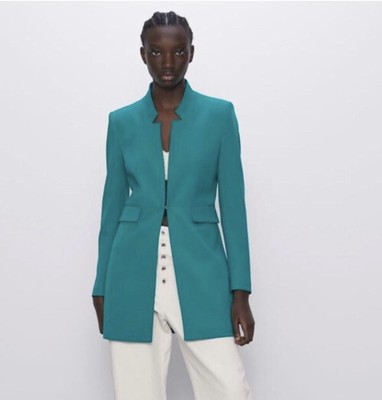 inverted lapel coat