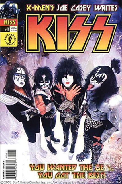 KISS M 6237 COMIC KISS by JOE CASEY- PHOTO COVER 32