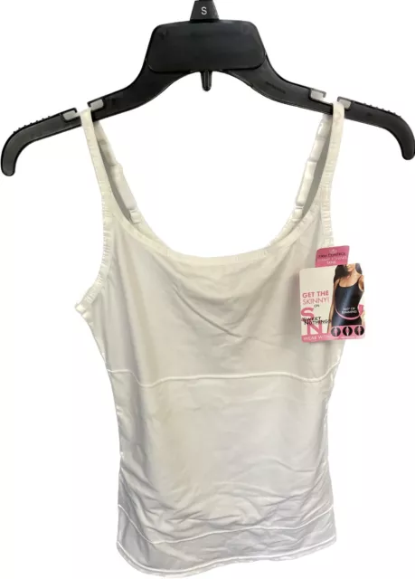 Maidenform Sweet Nothings Slimming Firm Control Tank Size XL White B177