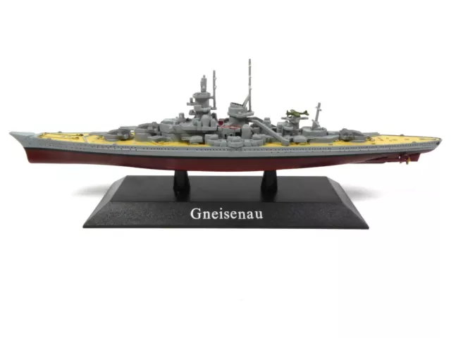 Gneisenau 1930 -1:1250 Navire de guerre IXO bateau militaire WS5