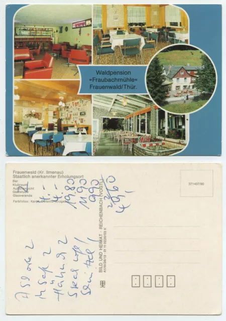 58999 - Frauenwald - Waldpension Fraubachmühle - old postcard