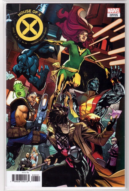 🔥 HOUSE OF X #3 Mahmud Asrar Connecting VARIANT Cover E 1st Printing NM+ 🔥