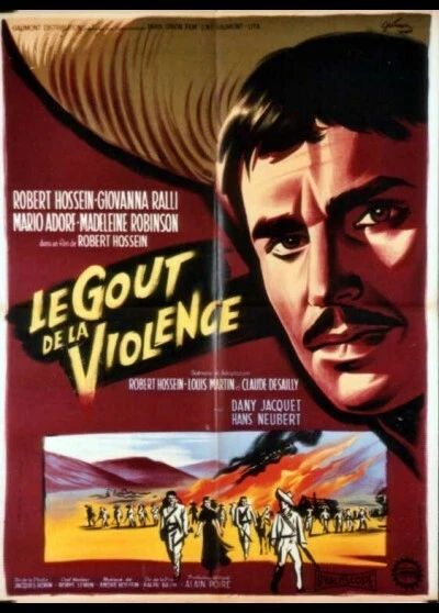 AFFICHE DU FILM GOUT DE LA VIOLENCE (LE) 60x80 cm EUR 45,00 PicClick FR