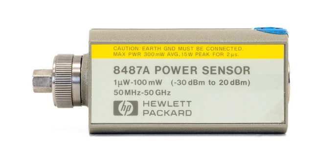 HP Agilent Keysight  8487A Power Sensor -30 +20dBm 50 MHz 50 GHz Sensore