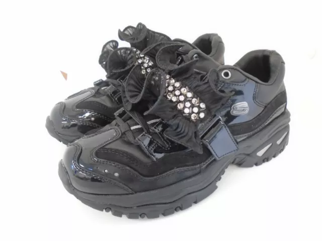 Skechers Heritage Ltd Edition Cherished Jewel Black Trainer UK 3.5 EU 36.5 NWB