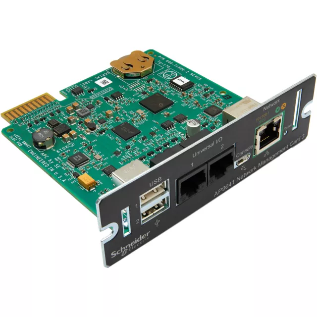 APC Network Management Card 3 With Environmental Monitoring, Suitable For Smart-