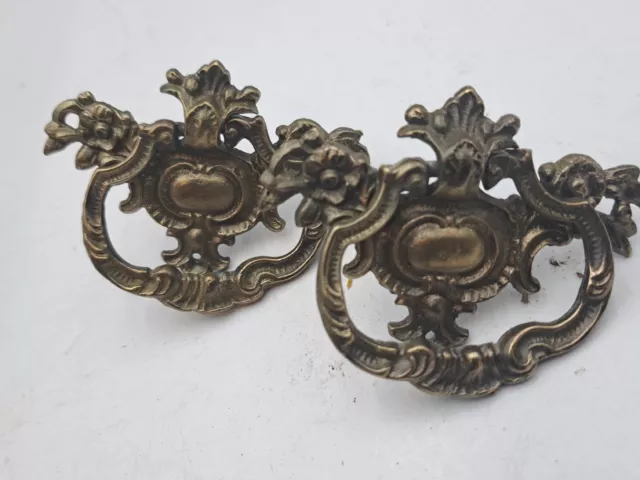 Vintage /Antique Drop Handles Drawer Pull Door Dresser Handle Furniture Hardware