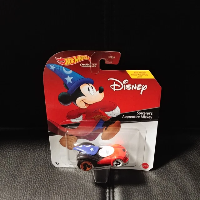 1/64 2022 HOT Wheels Character Cars Disney Sorcerers Apprentice Mickey