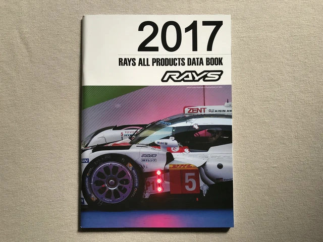 2017 RAYS VOLK Racing Brochure Catalog RX-7 GT-R GR Yaris NSX Civic ...