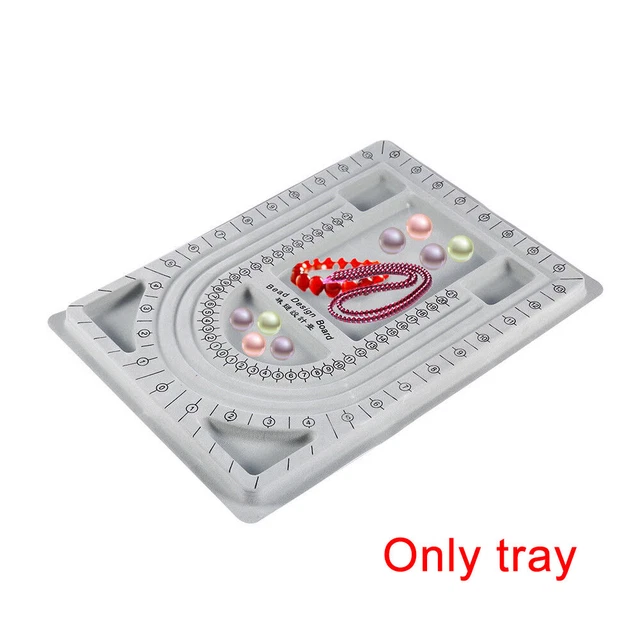 Chain Organizer Craft Board Necklace Bead Design Stringing Bracelet Beading Tray