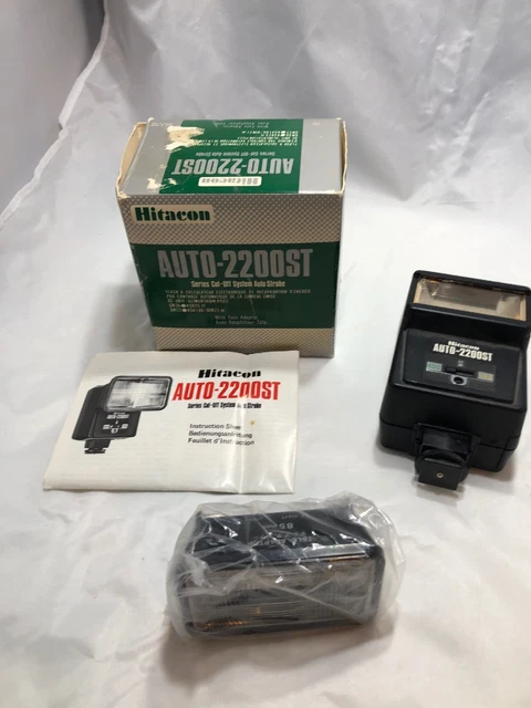 Hitacon Auto 2000SH Series Cut Off System Auto Strobe Box And Instructions