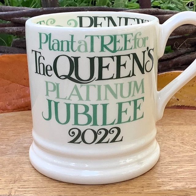 EMMA BRIDGEWATER PLANT a Tree for Queen’s Platinum Jubilee 1/2 pint MUG
