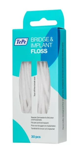 Tepe Bridge & Implant Floss 30 Stück