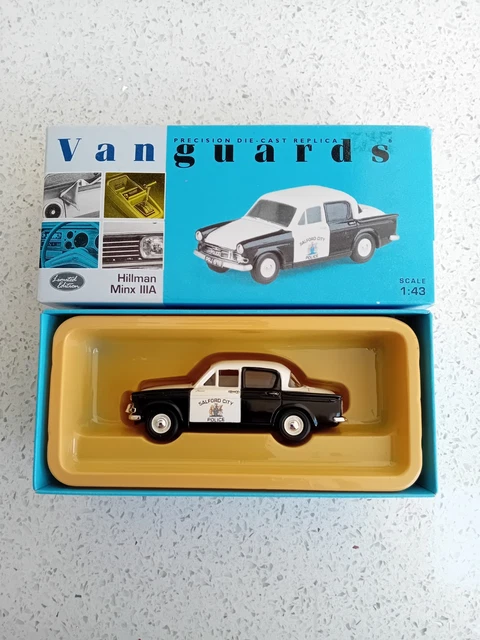 Miniature Voiture 1/43 Hillman Minx Par Vanguards - Modèle