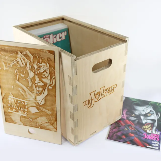The Joker Timber Comic Storage Box *Comics Not Included