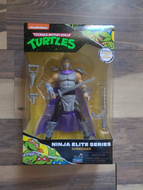 Playmates SHREDDER Teenage Mutant Ninja Turtles Classic Elite 6" Action Figure