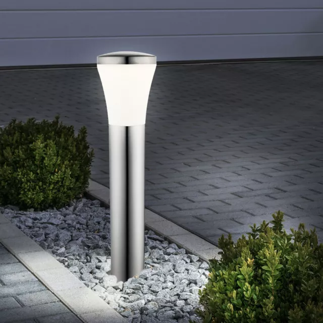 Extérieur sur Pied Lampe Jardin Éclairage Inox Luminaire Terrasse