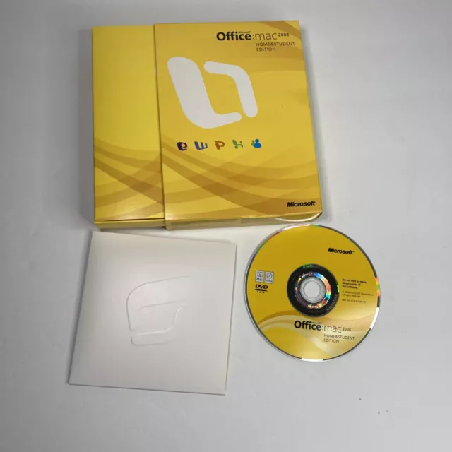 Office Mac Microsoft Office 2008 Home and Student Edition