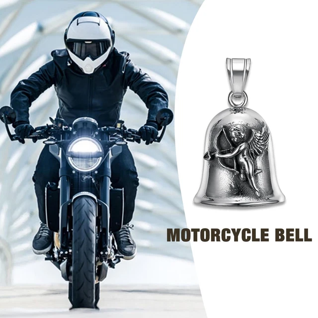 NEVER RIDE FASTER Than Your Angel GUARDIAN BELL FITS HARLEY