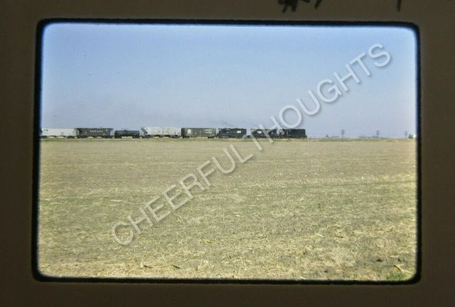 Original '79 Ektachrome Slide NW Norfolk Western 231 GP35 action Edgerton  28Q25