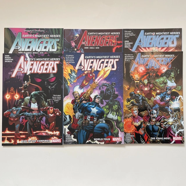 Earth's Mightiest Heroes: The Avengers: Vol. 1,2,3,4,5,6 (Marvel Comics)-TPB