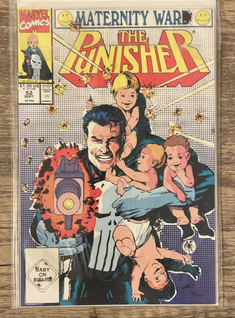 THE PUNISHER - Vol 2 #52 1991 Marvel Comics    C04