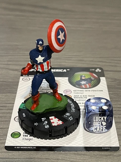 Marvel Heroclix War of the Realms 018 Captain America Uncommon