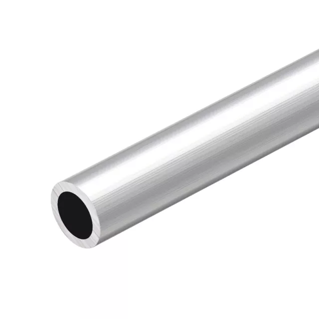 6063 Aluminum Round Tube 300mm Length 20mm OD 16mm Inner Dia Seamless Tubing