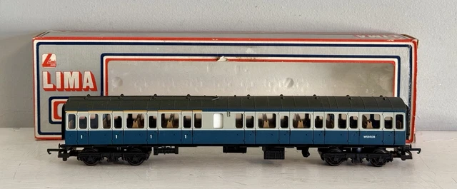 LIMA ‘OO’ CLASS 117 Suburban DMU Composite Centre Coach W59508 BR Blue ...