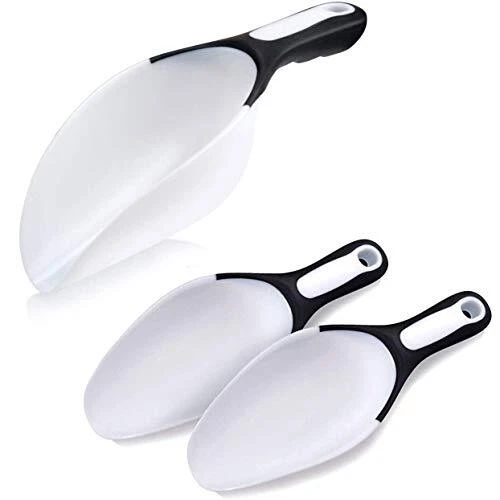 Large Scoops for Canisters, Ice Cubes, Flour, Dry Foods, Candy...
