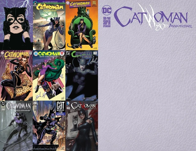 CATWOMAN 80th 100pg Anniversary ERA Sets Singles Ships FAST variants 🦇 BATMAN