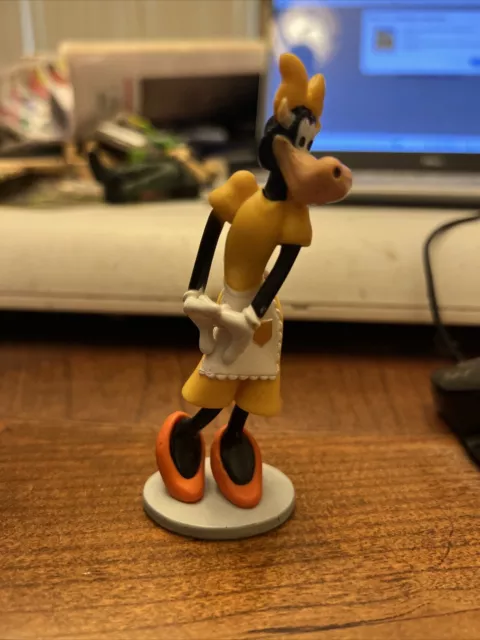 Vintage Disney's Clarabelle the Cow Figure Figurine Cake Topper RARE