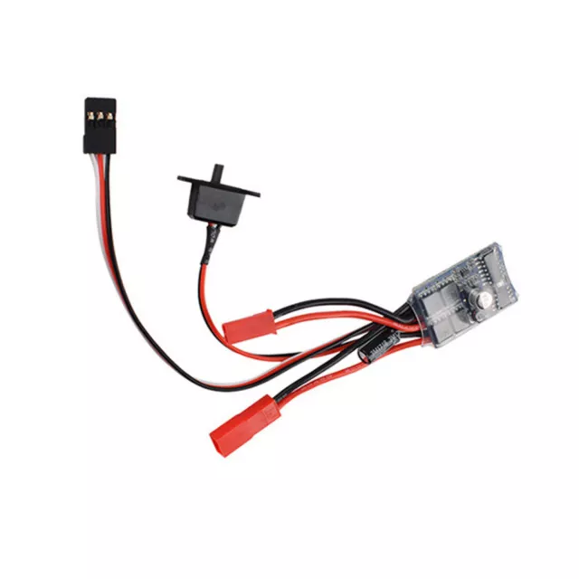 10A Brushed ESC Two Way Motor Speed Controller For 1/16 1/18 1/24 RC Car Model