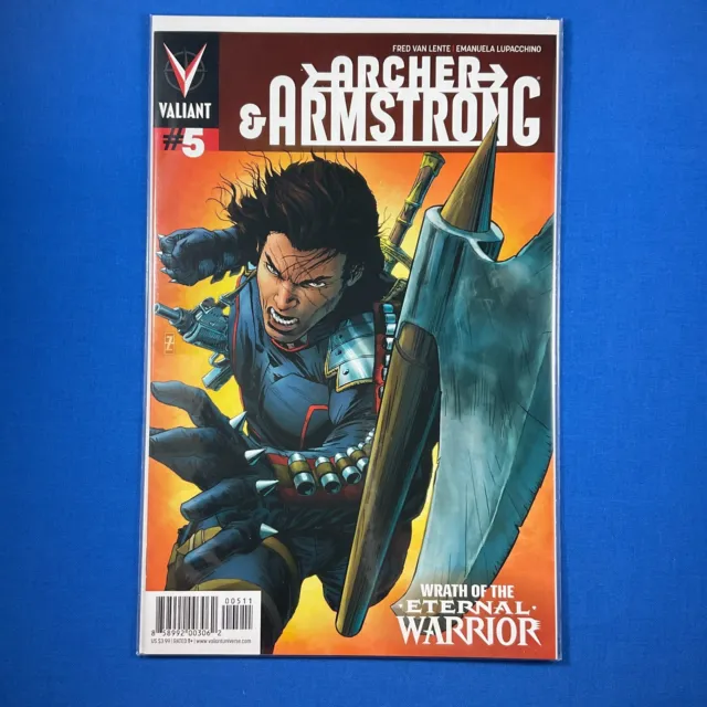 Archer & Armstrong #5 Cover A Eternal Warrior Valiant Comics Entertainment 2012