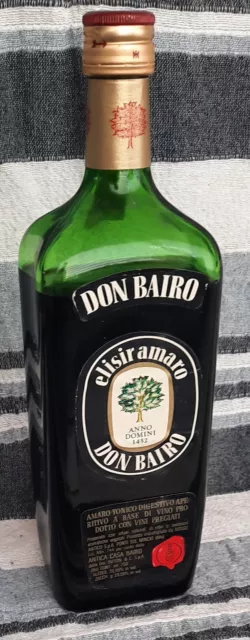 Don Bairo 750ml bottiglia sigillata, livello del contenuto basso