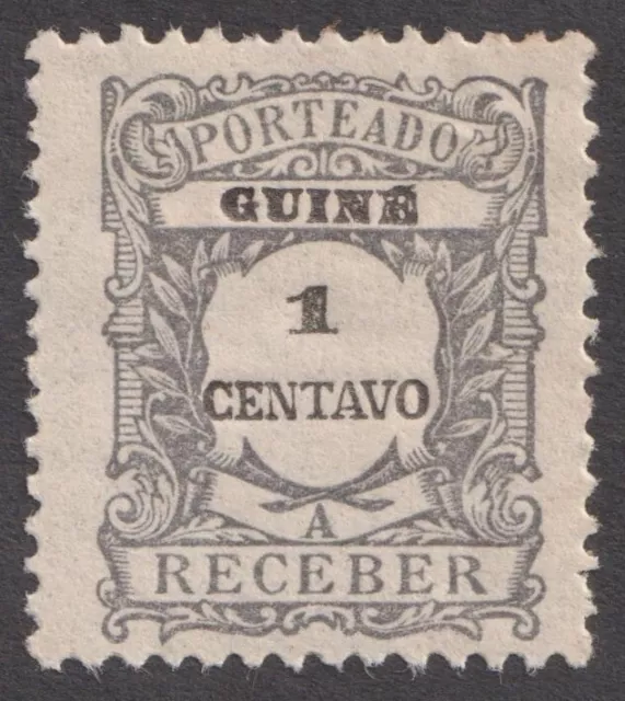 PORTUGUESE GUINEA  1921 Postage-due Stamp.  1c  M/Mint (p417)