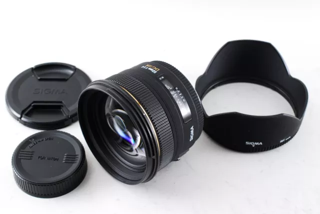 "Excellent" Sigma 50mm F1.4 EX DG HSM for Canon EF from Japan #2436