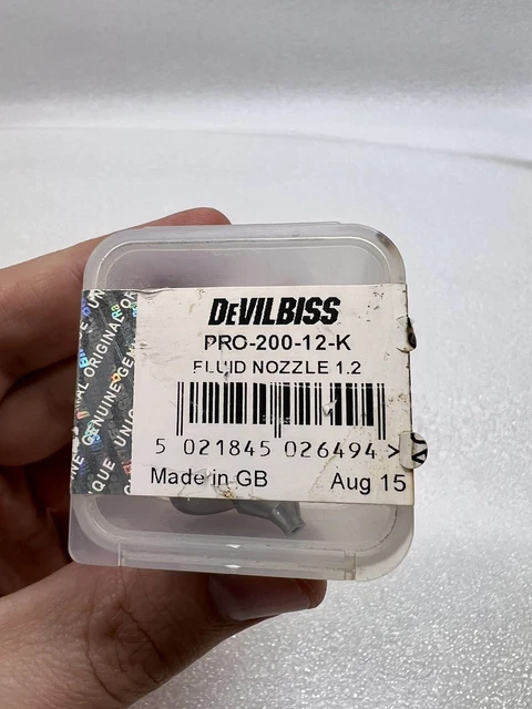Devilbiss GTI pro spraygun 1.2 fluid tip nozzle PRO-200-12 spray gun nozzle NEW