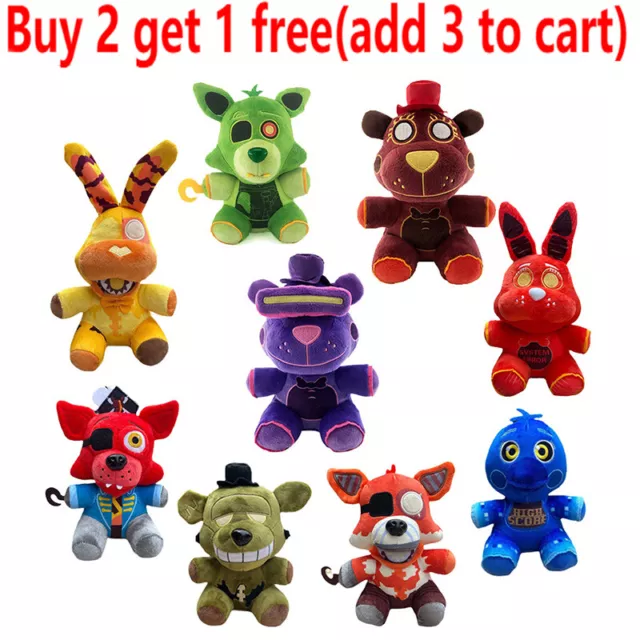 FNAF 20 CM Freddy's Plush Toy Stuffed Animals Bear Rabbit Game Kids  Birthday For $15.82 - PicClick AU