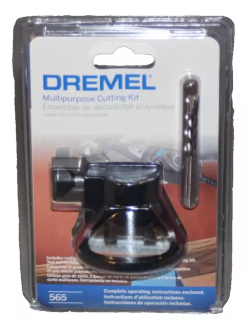 Dremel 565 Multipurpose Rotary Tool Cutting Attachment Kit with Cutting Guide