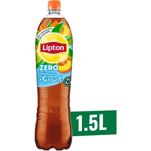 Tè ghiacciato 4x 1,5L Zero Ice Tea Peach + 5x 1,5L Zero Ice Tea Lemon NUOVO MHD 8/23