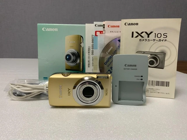CANON IXY 10S Gold 14.1MP 5x Optical Zoom PowerShot SD3500