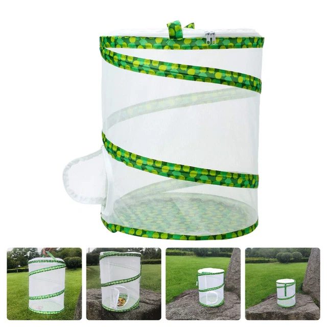 Insect Breeding Cage Kids Butterfly Net Collapsible Mesh Observation Child