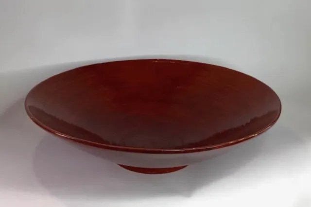 Vintage Oggetti Lacquered Bamboo Wood Decorative Bowl 3